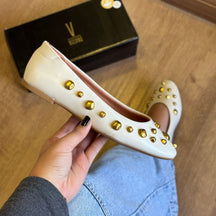 Sapatilha Vizzano Pedrarias Douradas 1443.111