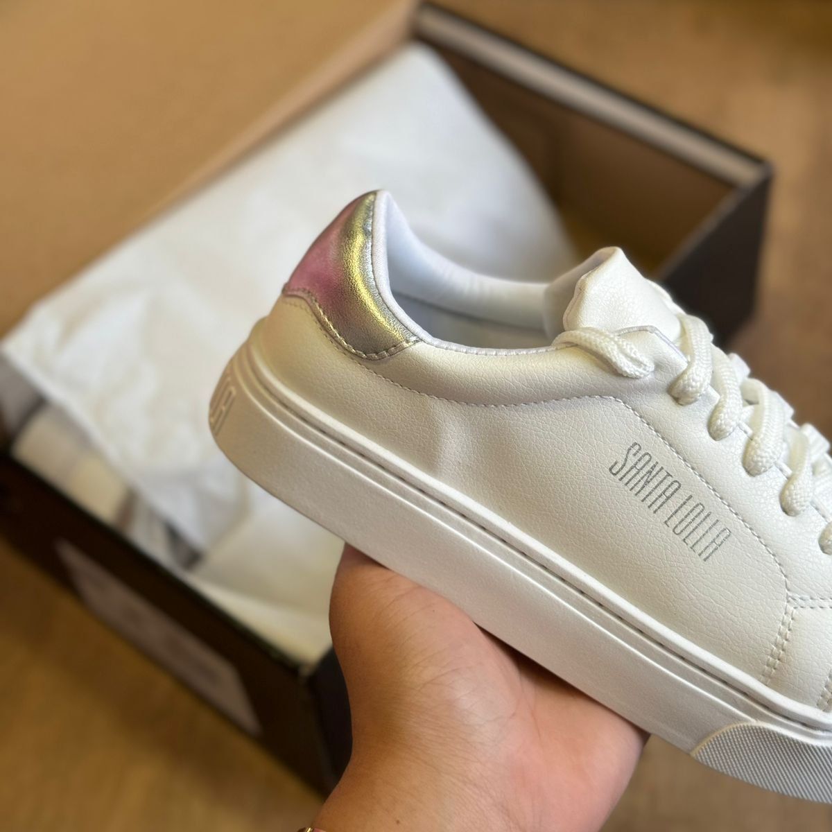 Tênis Santa Lolla Camurça 01AC.4194