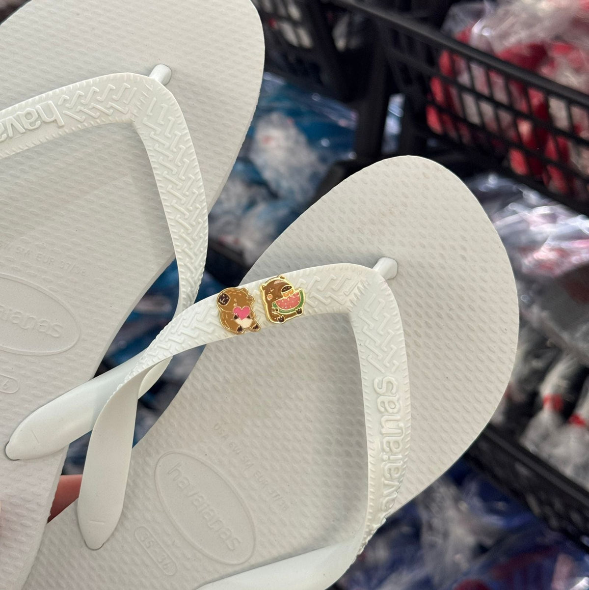 Havaianas Top + Pins Capivara