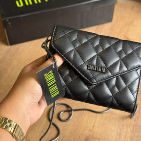 Bolsa Santa Lolla Carteira Transversal Metalizada e Verniz 0471.46BB