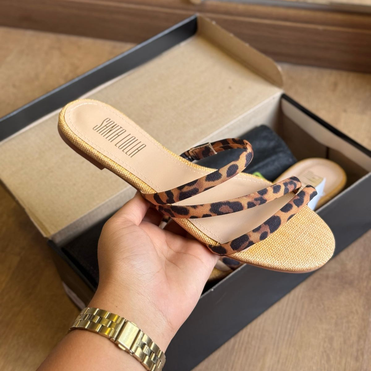 Sandália Santa Lolla Rasteira 086C.4C78