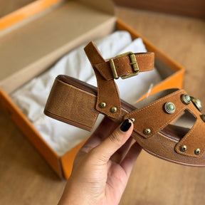 Tamanco Beira Rio Camurça 8559.104