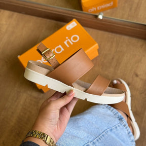 Sandália Beira Rio Tiras Grossas 8387.542
