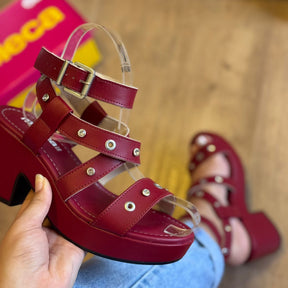 Tamanco Moleca com Ajuste e Tiras Grossas 5549.106