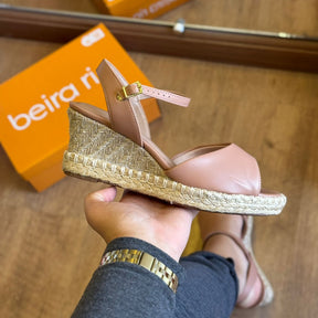 Tamanco Beira Rio Solado de Palha 8486.118