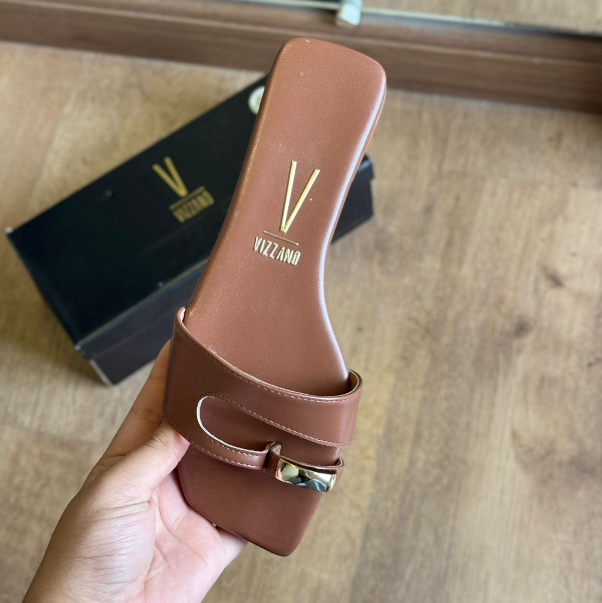 Rasteira Vizzano Fivela Minimal 6553.102