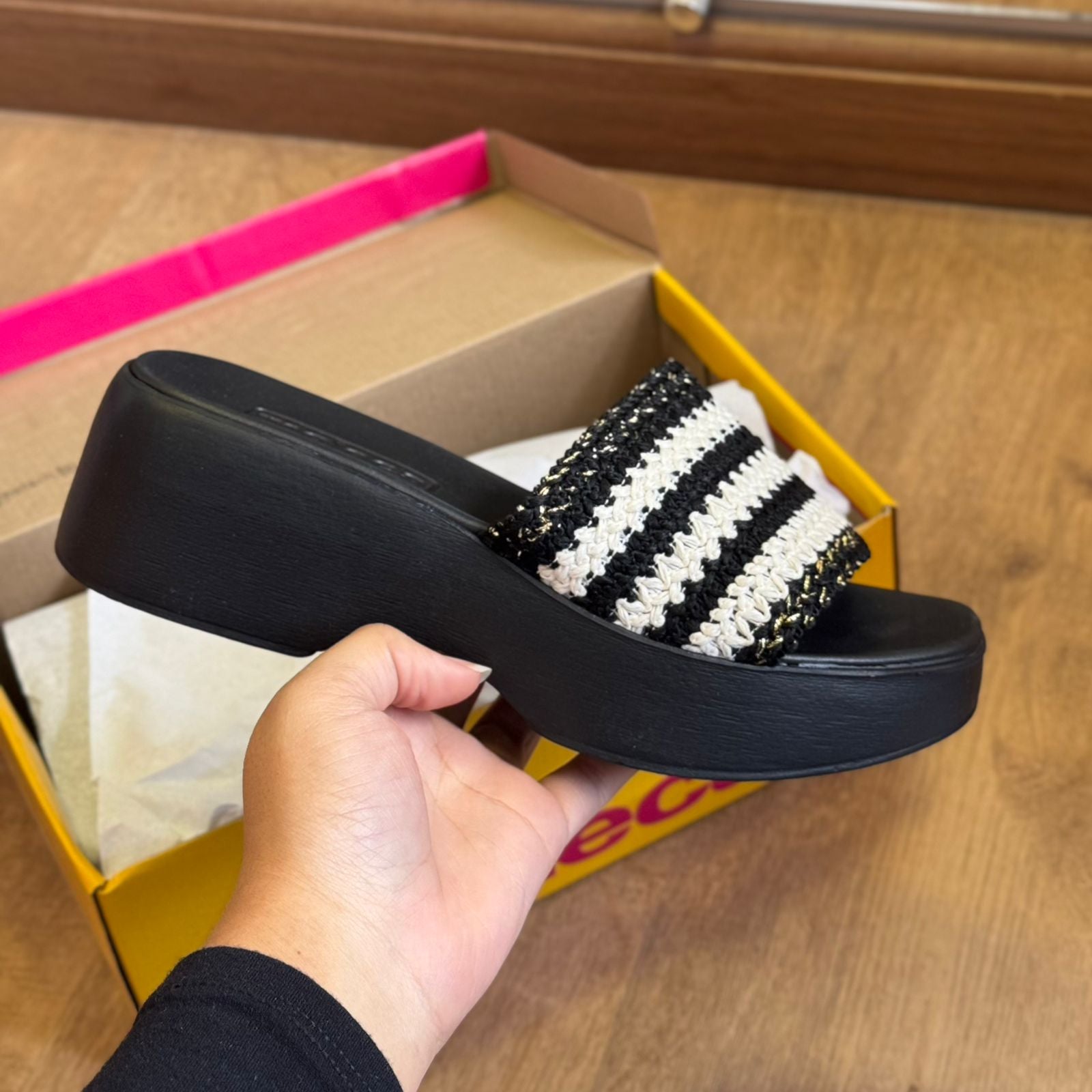 Sandália Moleca Clássico Crochê 5503.114