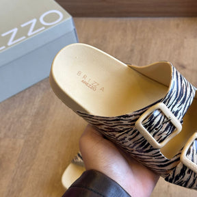 Chinelo Arezzo Slide com Fivelas Duplas Z190480004