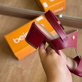 Sandália Beira Rio Salto Bloco 8246.1211