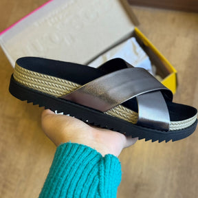 Sandália Moleca Papete em X 5500.215