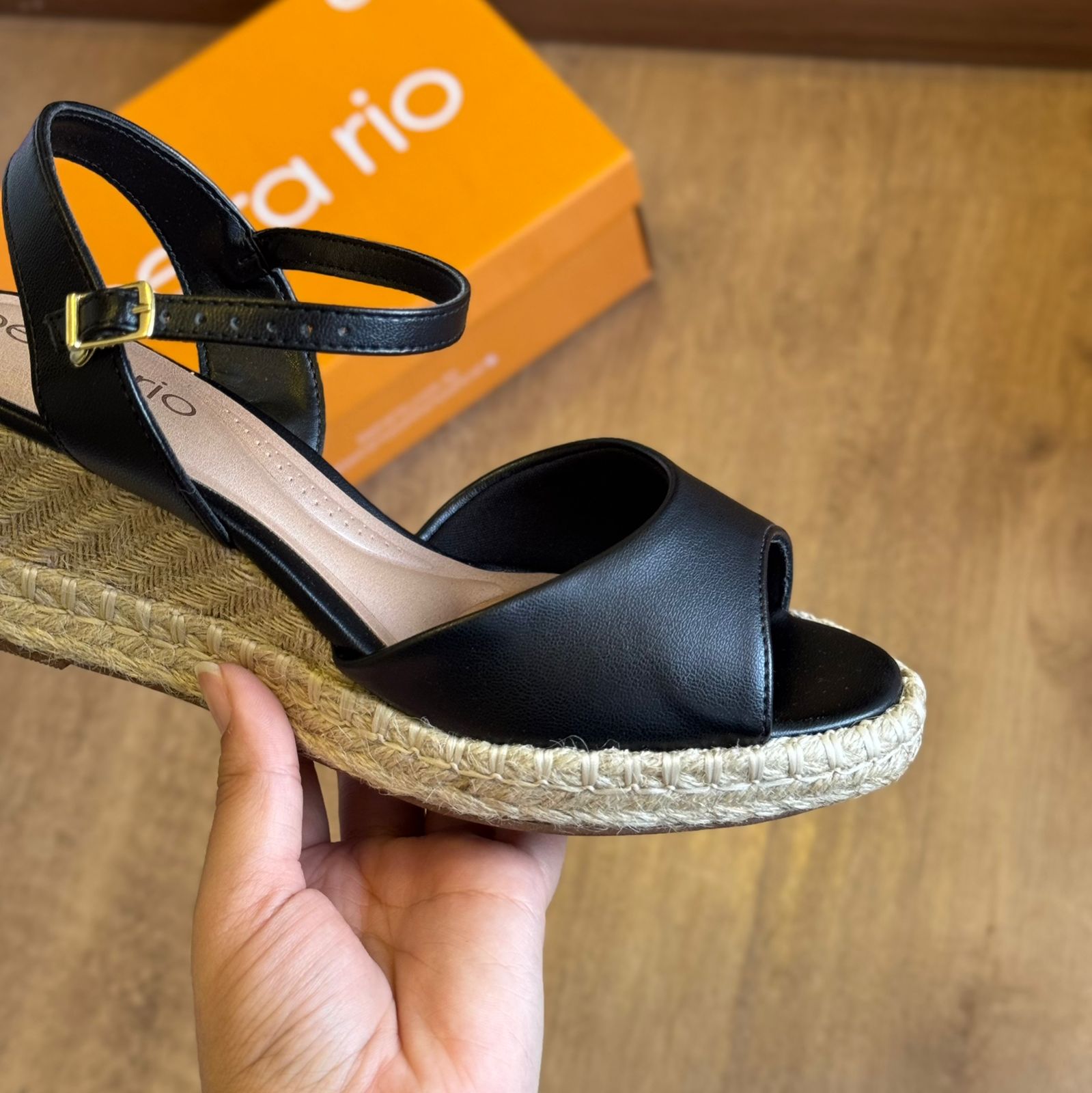 Tamanco Beira Rio Solado de Palha 8486.118