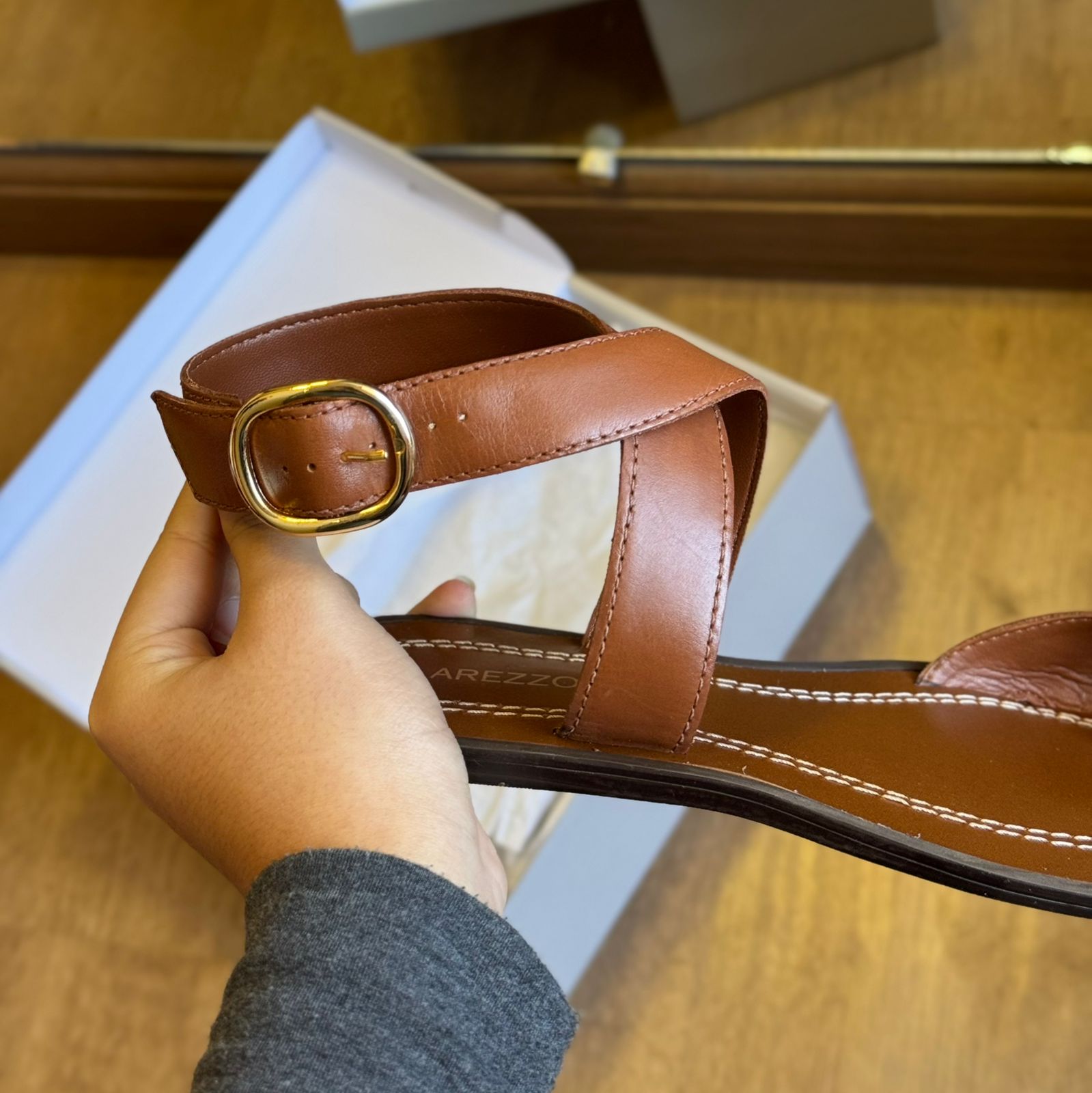 Rasteira Arezzo Bailarina A135650019