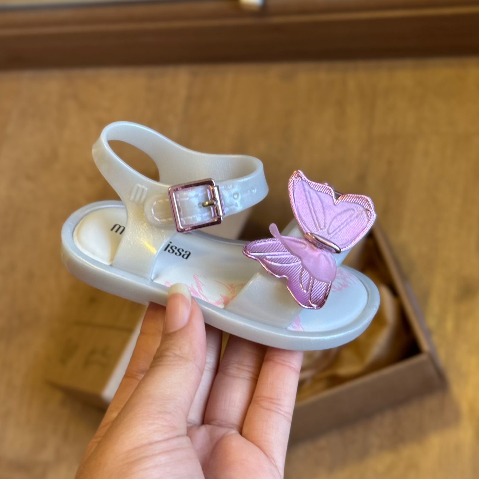 Sandália Melissa Borboletas 37803