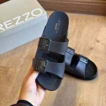 Chinelo Arezzo Slide com Fivelas Duplas Z190480004