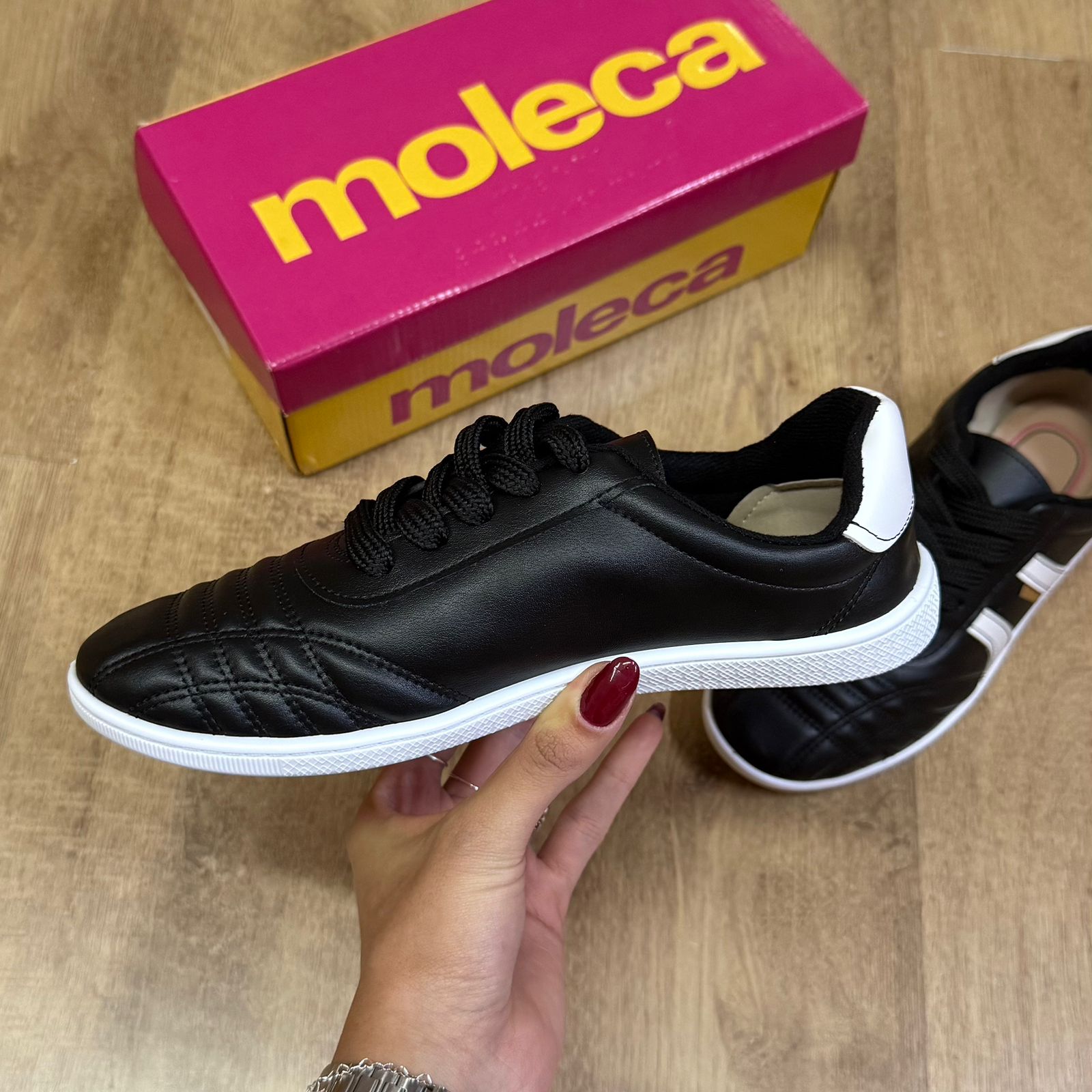 Tênis Moleca Baixo Litras Laterais 5605.475