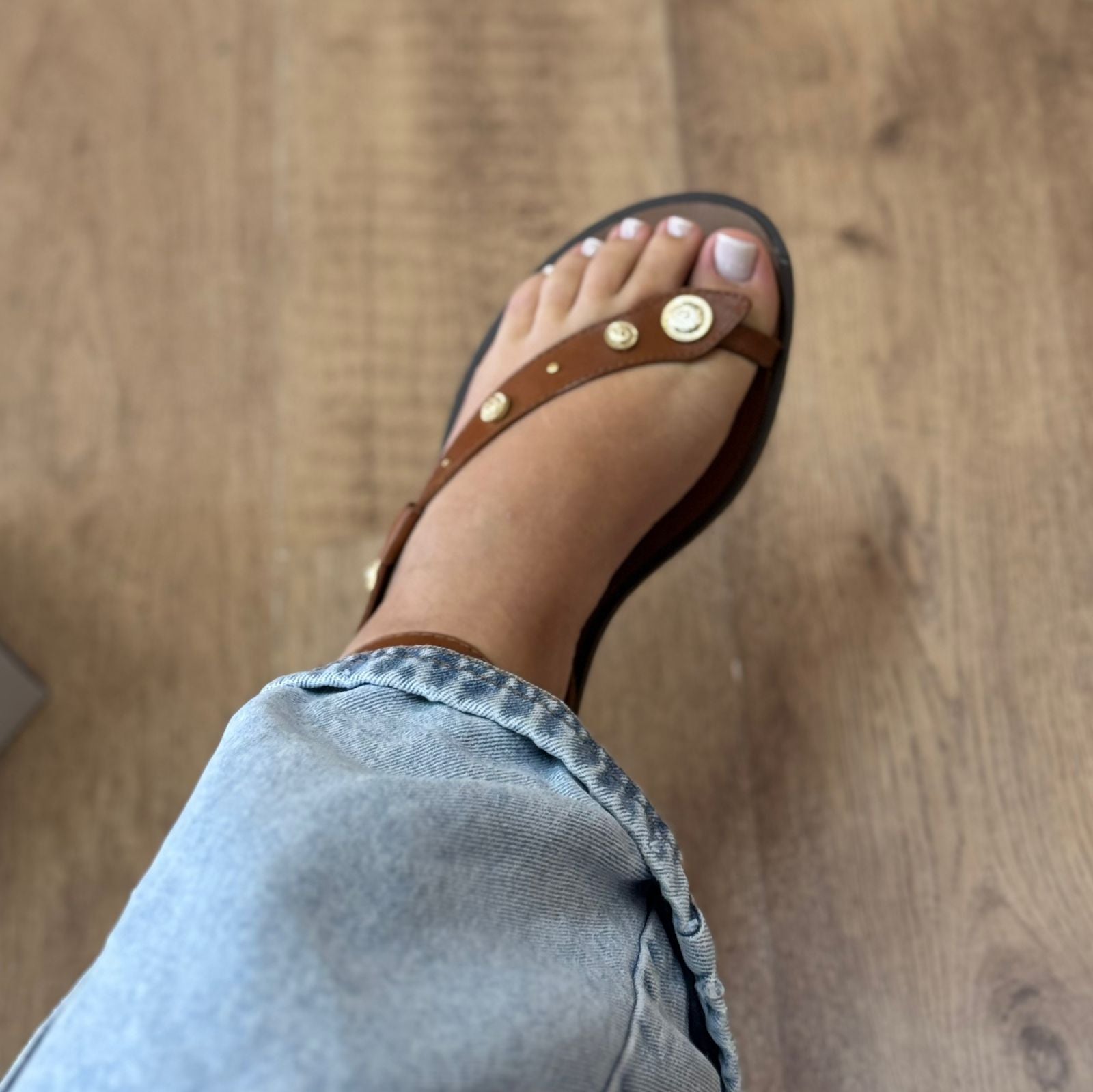 Rasteira Arezzo com Brilhos A135650018