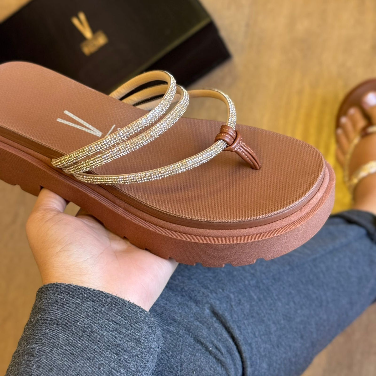 Sandália Vizzano Dupla de Diamante 6499.127