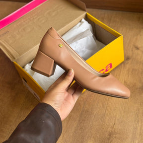 Sapato Moleca Salto Bloco 5822.100