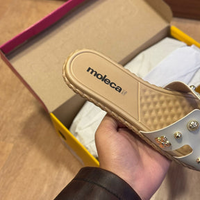 Rasteira Moleca Slide Pedrarias 5452.254