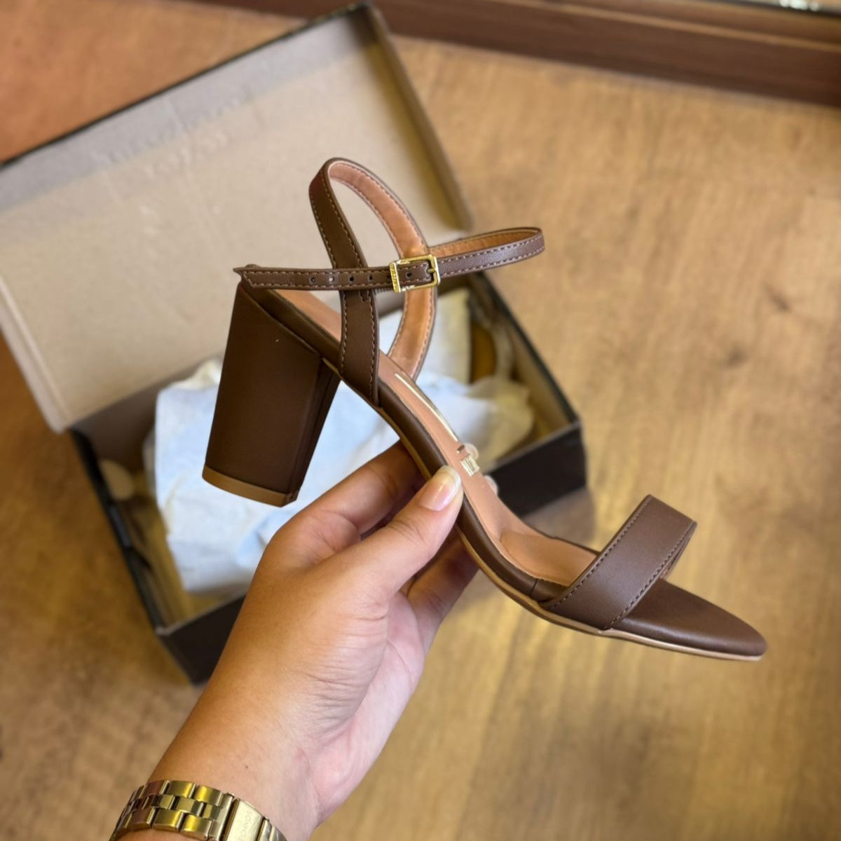 Sandália Vizzano Salto Bloco 6262.474