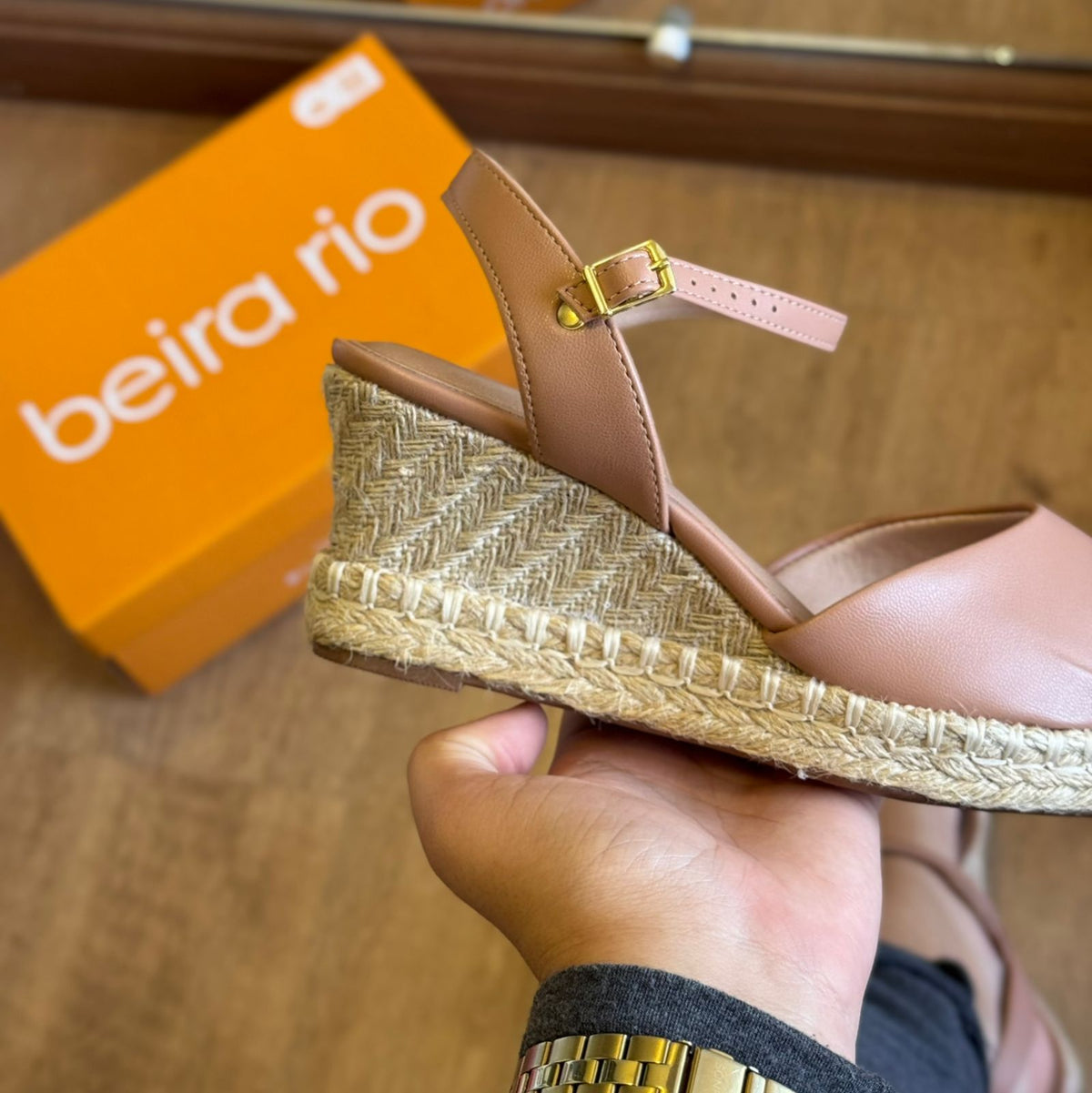 Tamanco Beira Rio Solado de Palha 8486.118