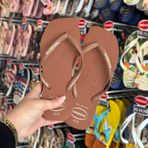 Havaianas Slim Square Logo Pop Up