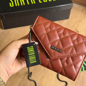 Bolsa Santa Lolla Carteira Transversal Metalizada e Verniz 0471.46BB