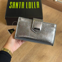 Carteira Santa Lolla Material Metalizado 0471.457E.037C