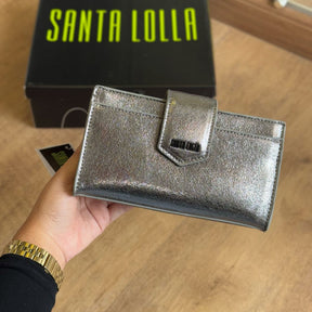 Carteira Santa Lolla Material Metalizado 0471.457E.037C