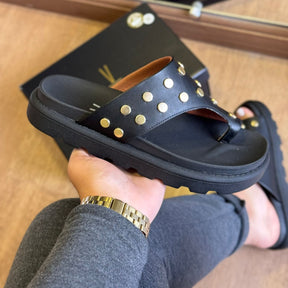 Sandália Vizzano Pontinhos Dourados 6510.117