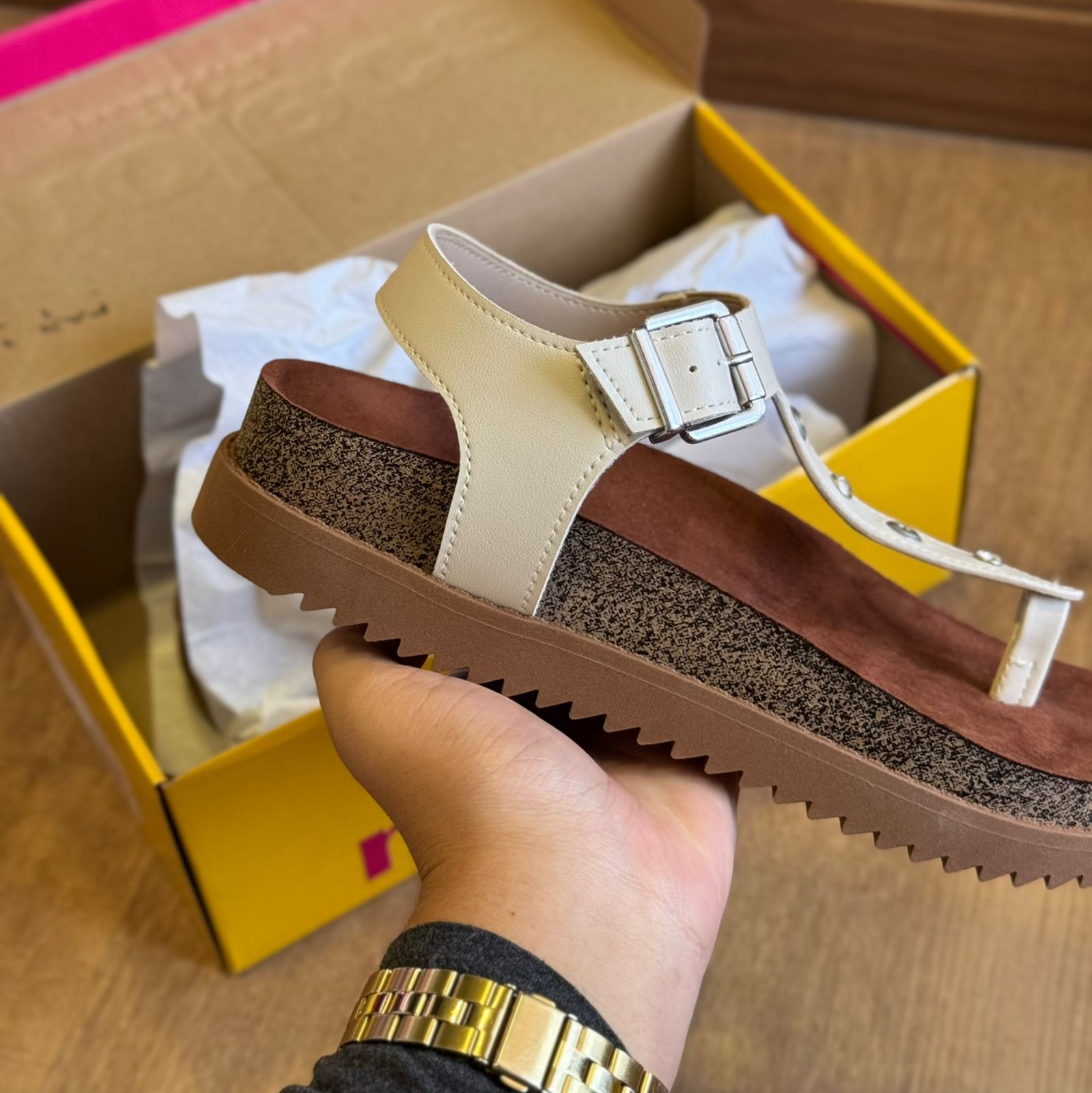 Sandália Papete Moleca Tratorada 5500.114