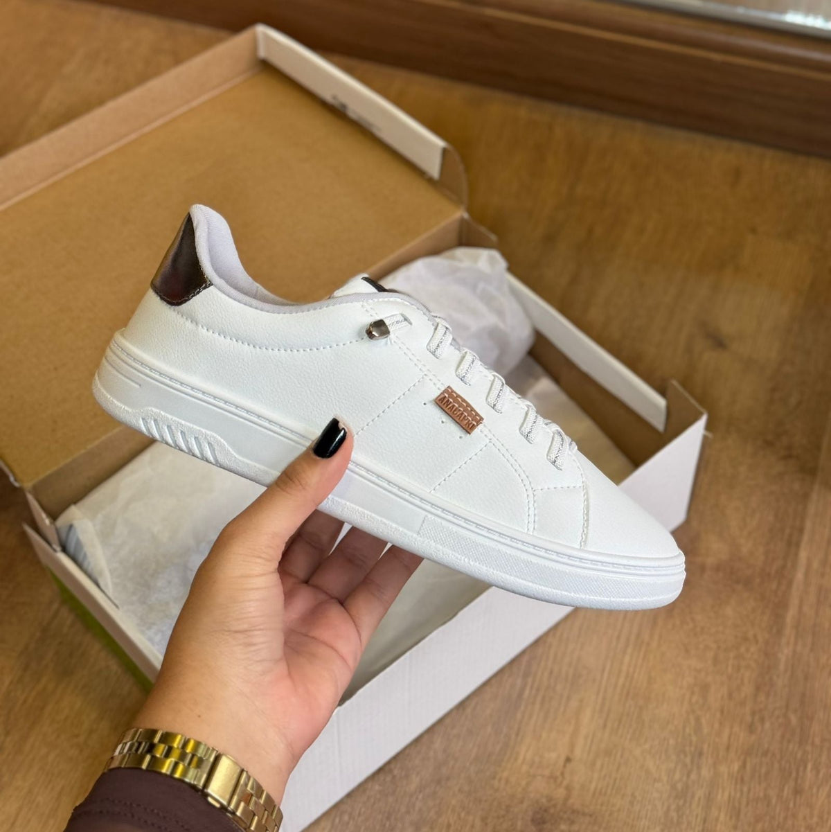 Tênis Ana Capri Basico Calce Fácil C307040002