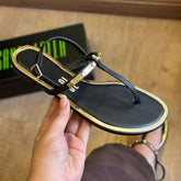 Rasteira Santa Lolla Corrente Dourada 0059.0F5E