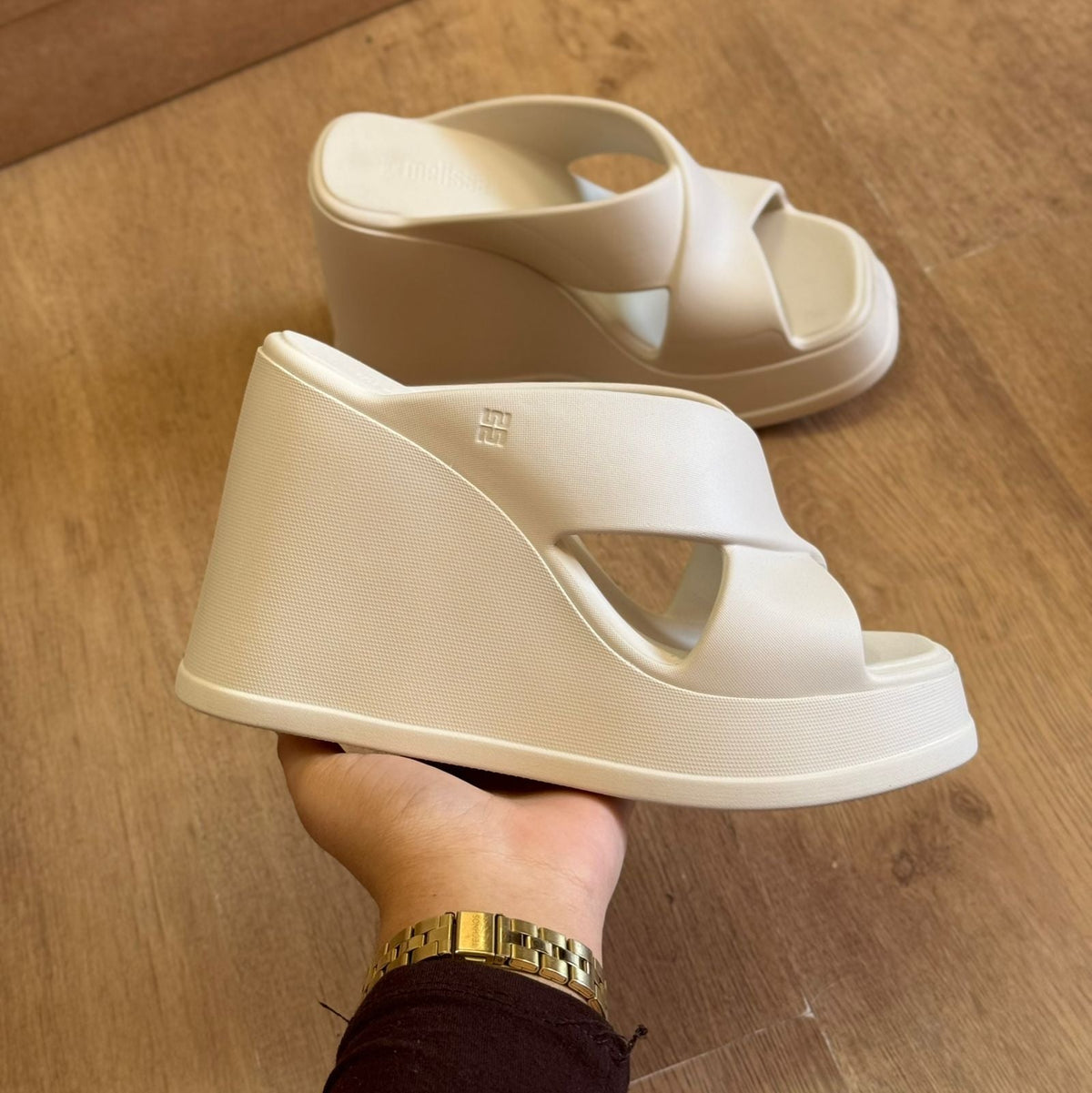 Sandália Melissa Plataforma Python 37856