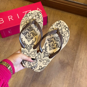 Chinelo de Dedo Arezzo Estampado Z190260133