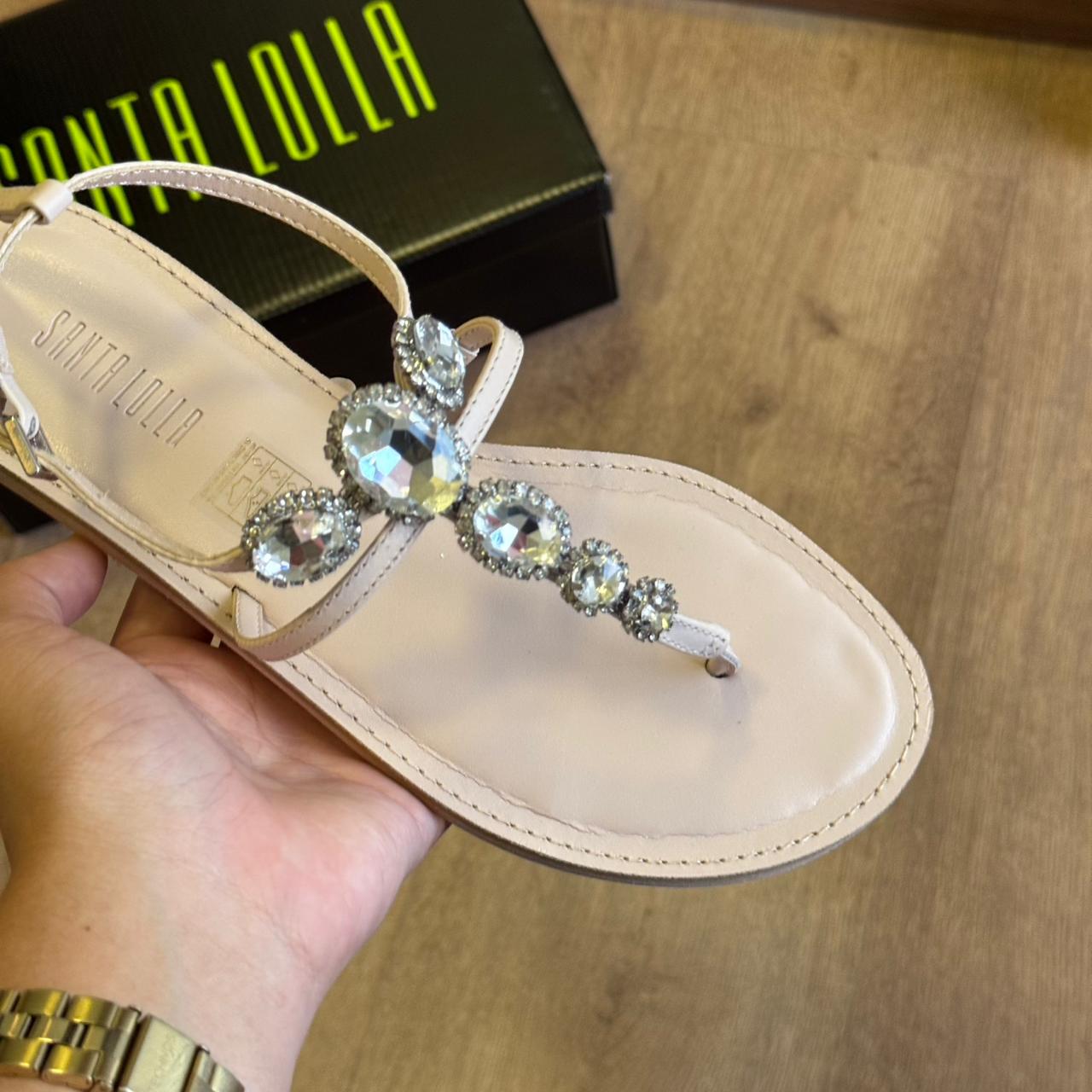 Rasteira Santa Lolla Pedraria 035B.4FC5.033B