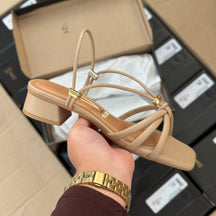 Sandália Vizzano Salto Baixo Tiras Finas 6454.129