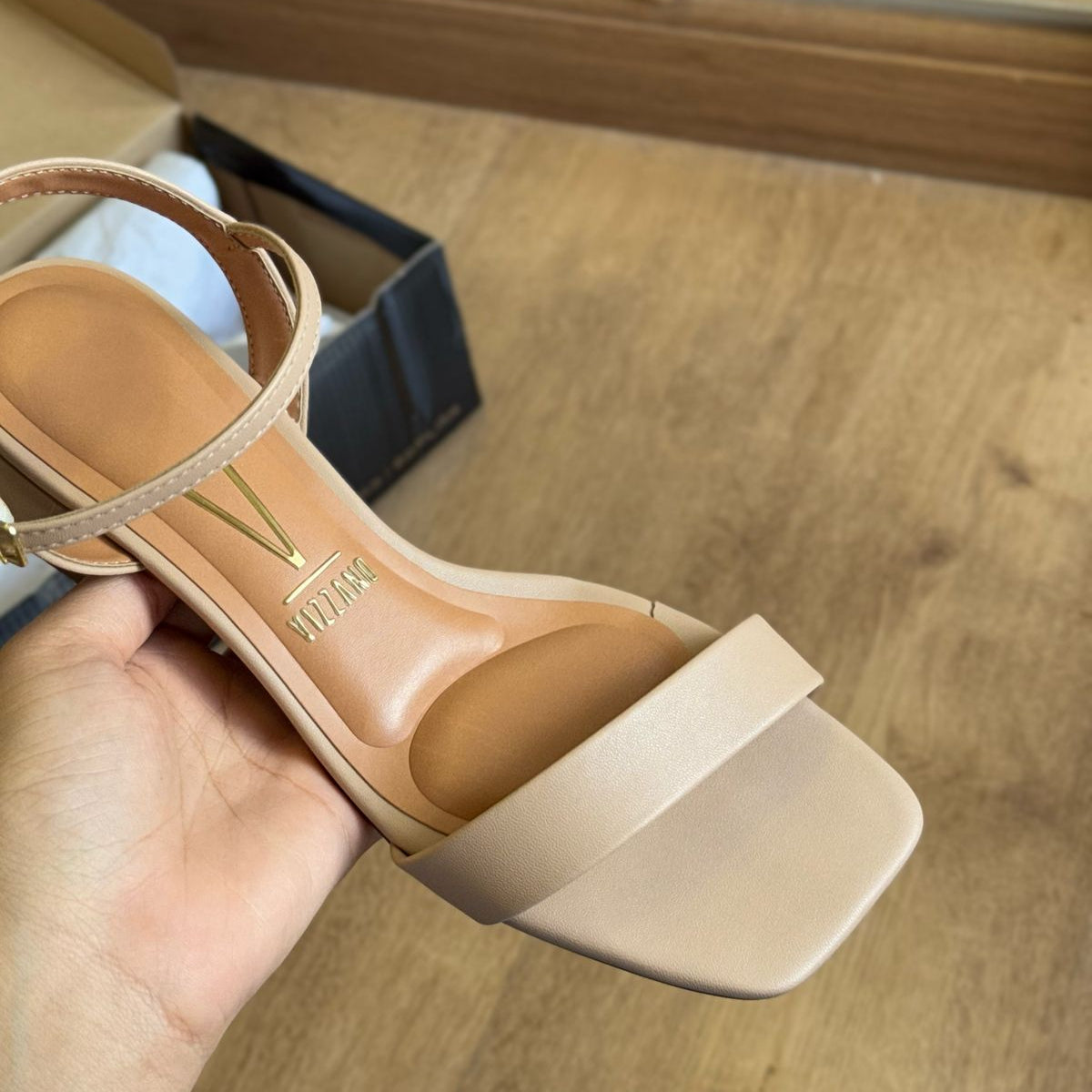 Sandália Vizzano Rasteiro Salto Bloco 6454.111