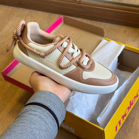 Tênis Moleca Casual Detalhe de Corda 5830.103