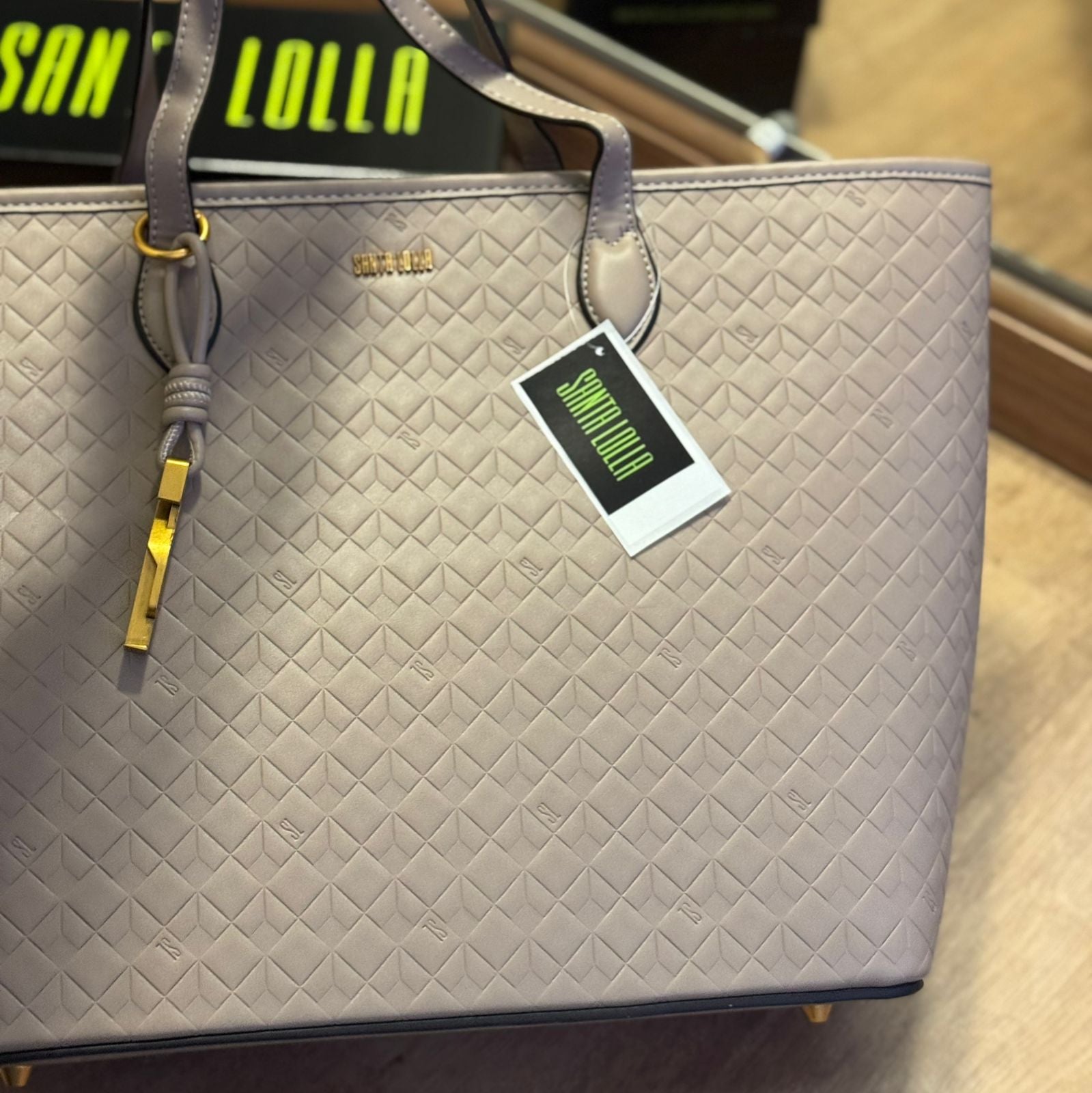 Bolsa Santa Lolla Shopper Geométrica 0459.5462