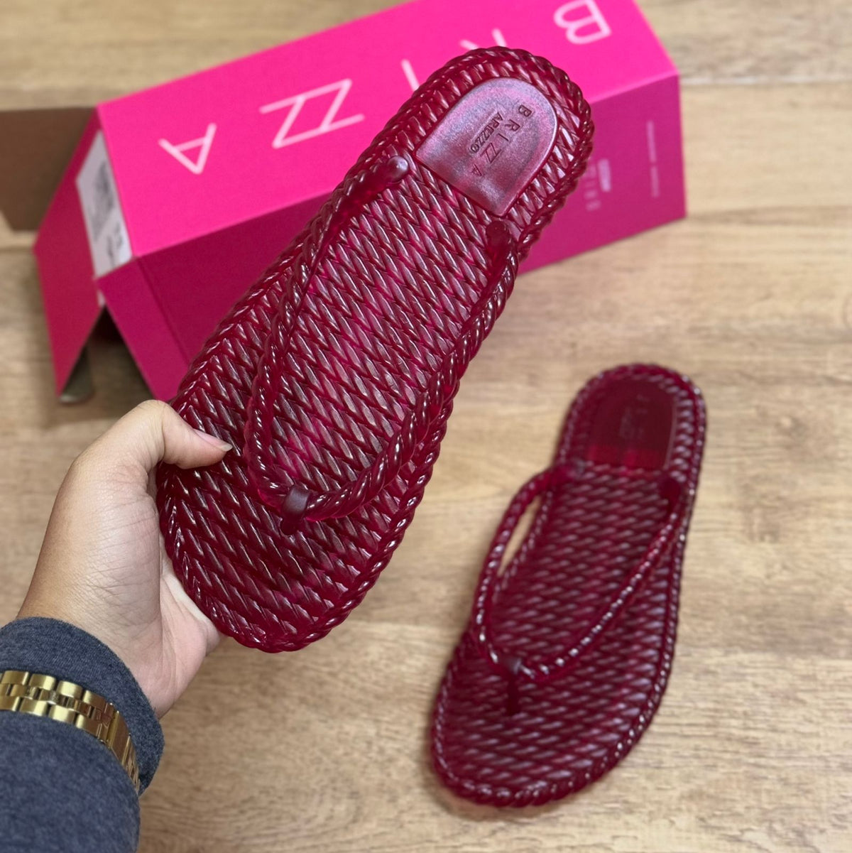 Sandália Arezzo Rasteira Marrocos Z191700001