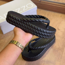 Sandália Arezzo Flatform Marrocos Mid Z190830001