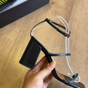 Sandália Santa Lolla Couro Confort Salto Bloco 046A.2BCD.033B