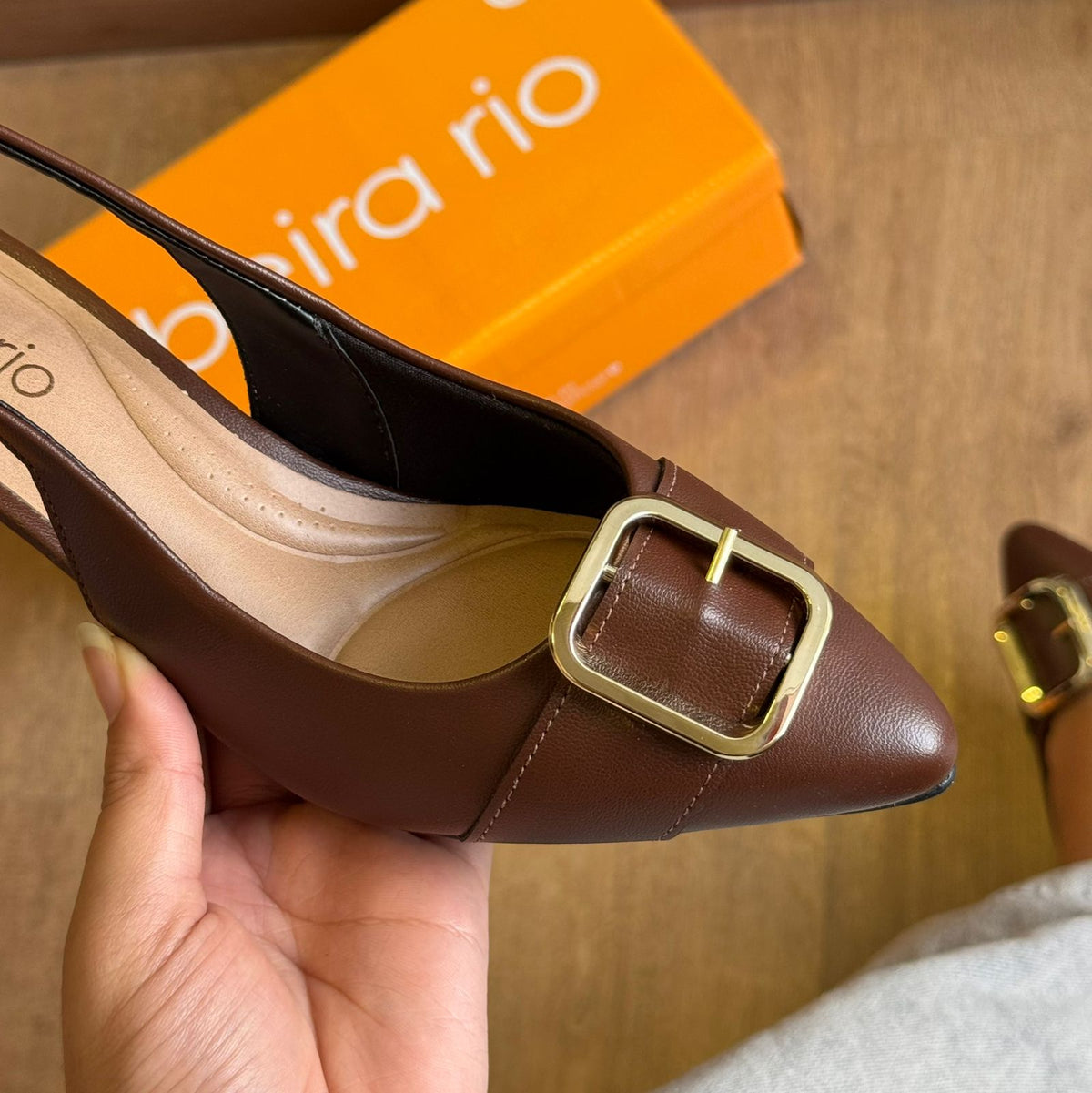 Scarpin Beira Rio Bico Fino 4076.1319