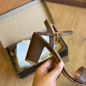 Sandália Vizzano Salto Bloco 6262.474