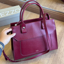 Bolsa Tote Arezzo Grande Detalhe Camurça A500230786
