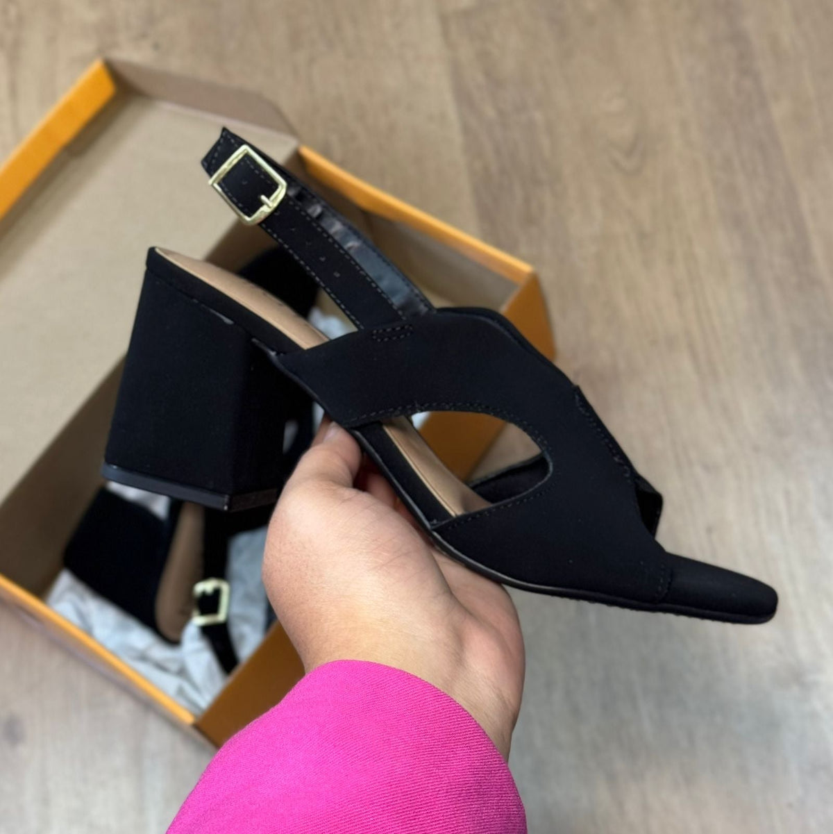 Sandália Beira Rio Slingback Nobuck 8436.238