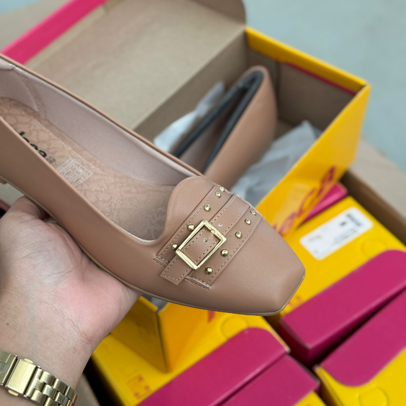 Sandália Moleca Fivela Decorada 5824.103