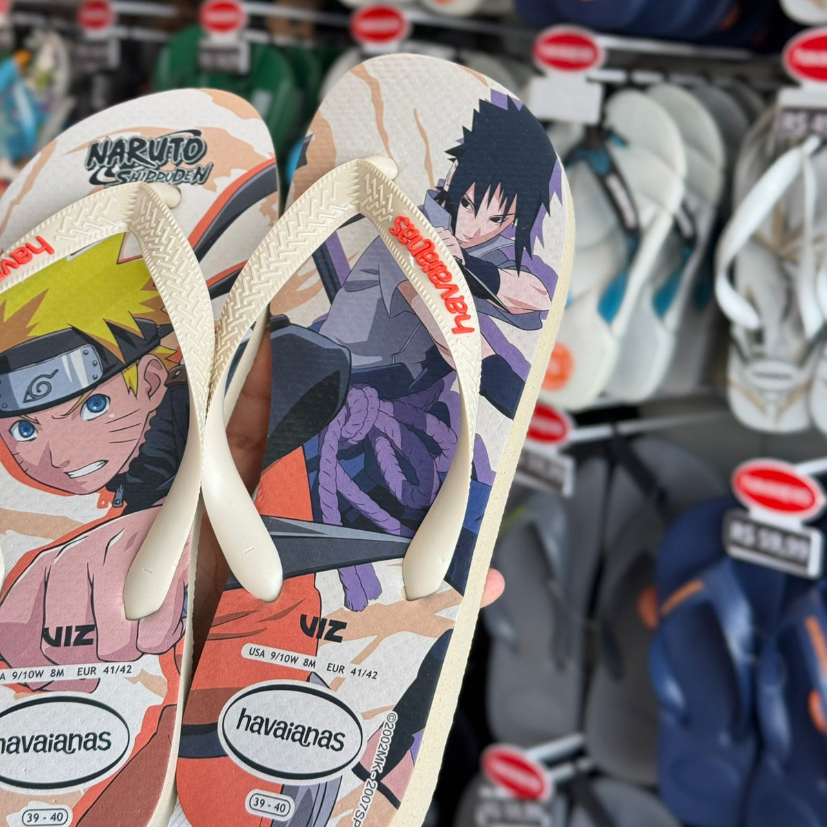 Havaianas Top Naruto