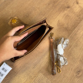 Carteira Santa Lolla Material Metalizado 0471.457E.037C